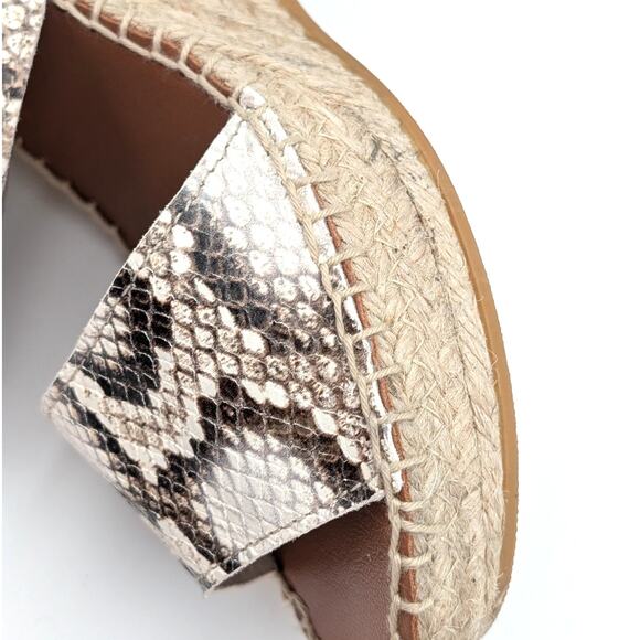 Andre Assous Reese High Heel Espadrille Sandals Open Toe Women's Size 9.5 - Picture 14 of 14